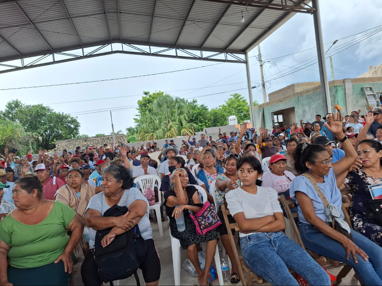 Asamblea para decidir la situación de los terrenos Asamblea para decidir la situación de los terrenos