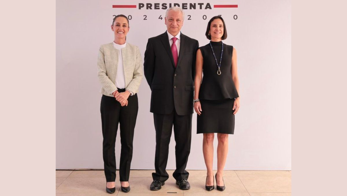 Claudia Sheinbaum junto a Víctor Padilla, nuevo titular de PEMEX Claudia Sheinbaum junto a Víctor Padilla, nuevo titular de PEMEX
