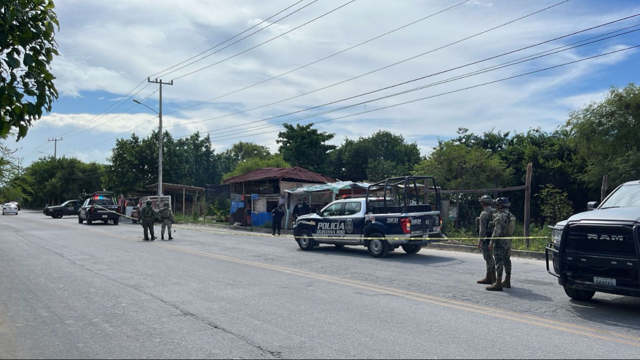 Autoridades realizan un operativo en el Arco Vial de Cancún Autoridades realizan un operativo en el Arco Vial de Cancún