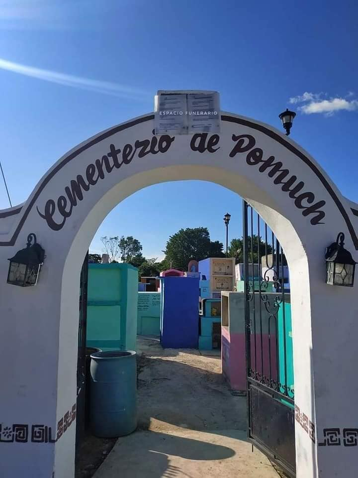 El cementerio de Pomuch fue parte de la primera etapa de rehabilitación