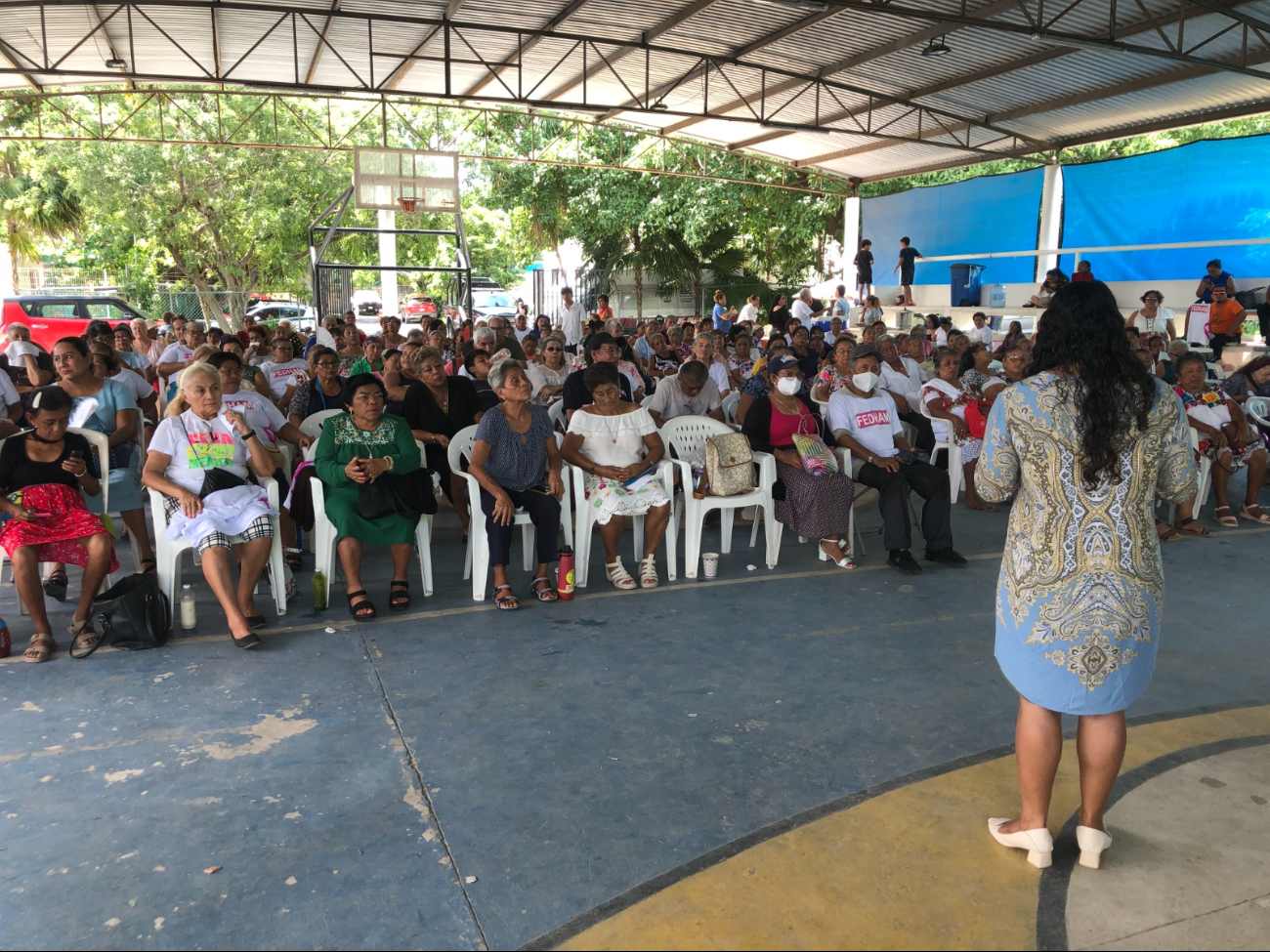 El evento incluyó pláticas sobre derechos humanos y una rifa de regalos. El evento incluyó pláticas sobre derechos humanos y una rifa de regalos.