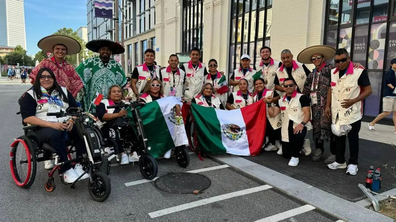 La delegación mexicana está lista para salir a escena La delegación mexicana está lista para salir a escena