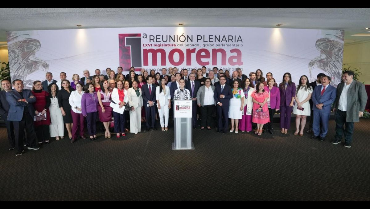 La presidenta electa, Claudia Sheinbaum, se reunió con los senadores electos de la próxima Legislatura La presidenta electa, Claudia Sheinbaum, se reunió con los senadores electos de la próxima Legislatura