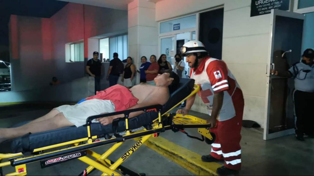 El hombre sólo fue a pedirle que le baje el volumen El hombre sólo fue a pedirle que le baje el volumen