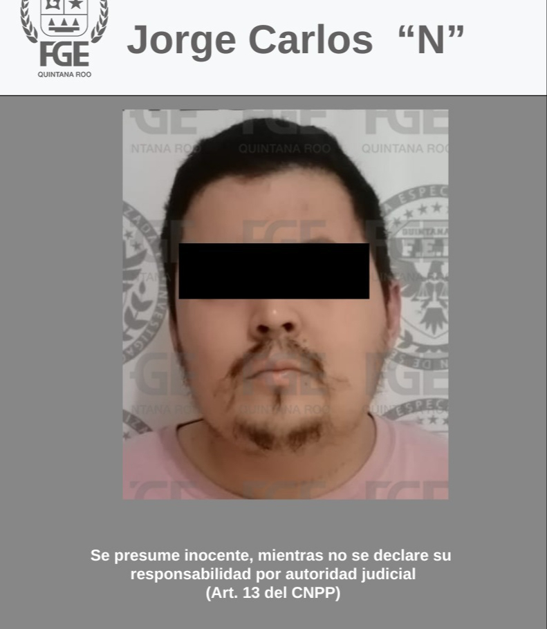 FGE vincula a  proceso al hombre que secuestró y abusó de una menor en Cancún