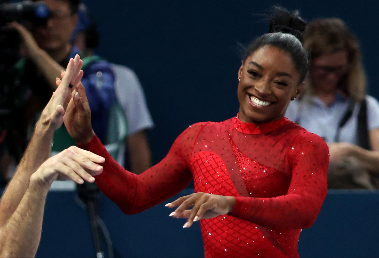 Biles con paso perfecto