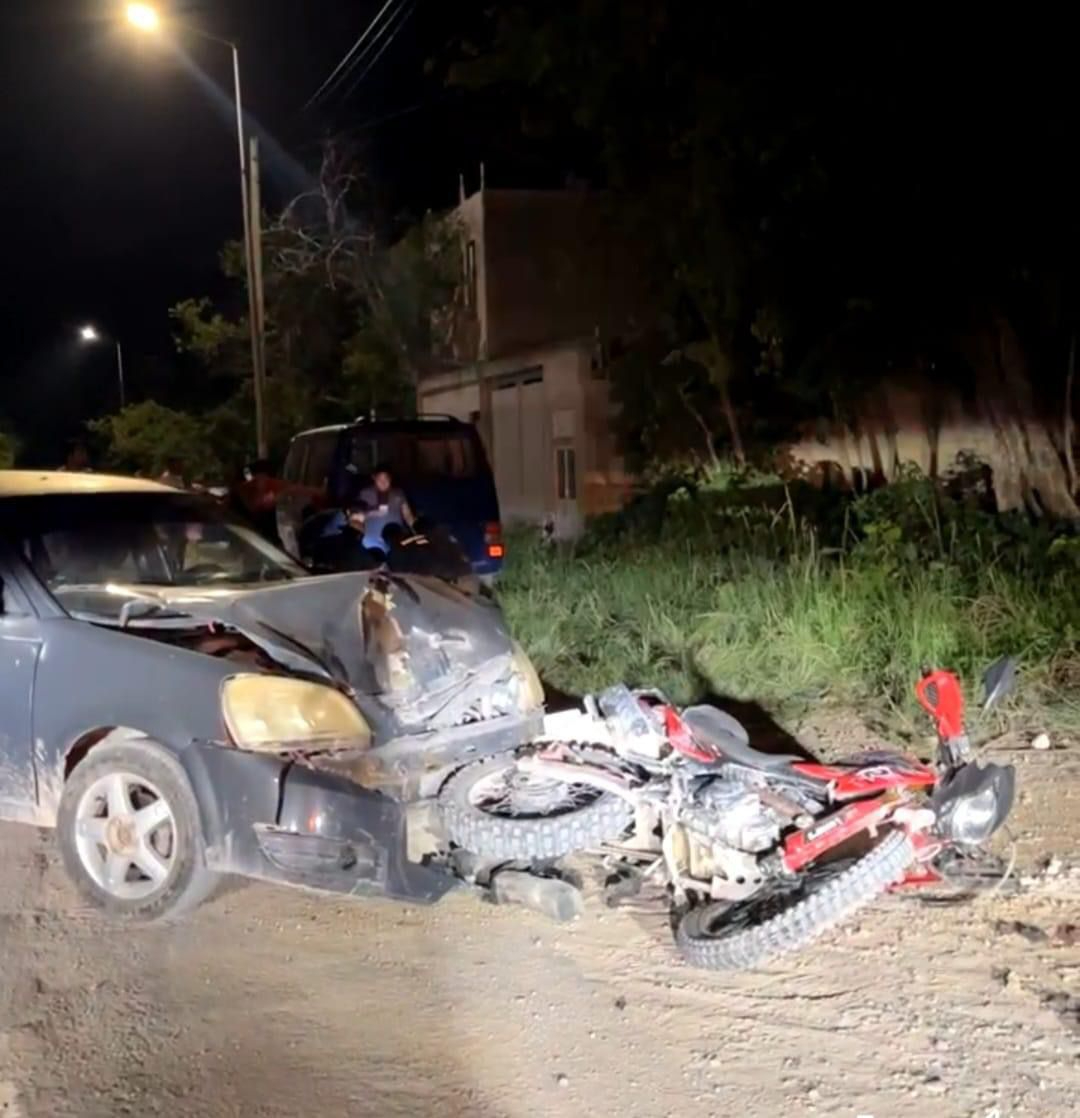 Motociclista muere tras ser atropellado por un conductor en Tulum