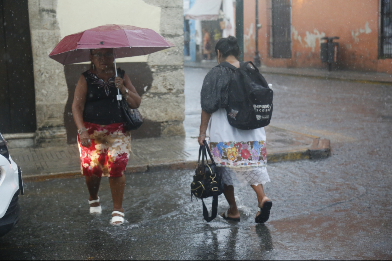 Las lluvias serán por la tarde de este lunes en Mérida Las lluvias serán por la tarde de este lunes en Mérida