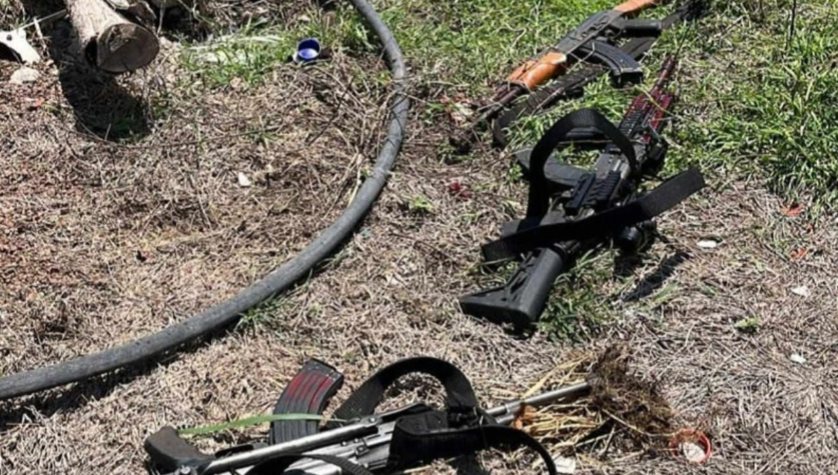 El Ejército y la Guardia Nacional abatieron a 3 sicarios durante un enfrentamiento en Tepalcatepec, Michoacán El Ejército y la Guardia Nacional abatieron a 3 sicarios durante un enfrentamiento en Tepalcatepec, Michoacán