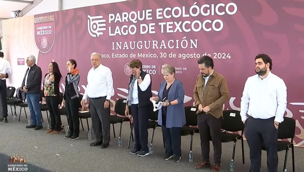 Inauguración del Parque Ecológico Lago de Texcoco. EN VIVO