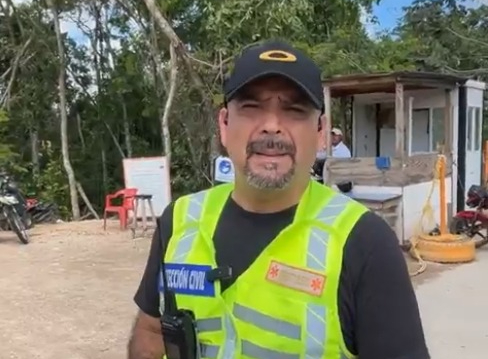 Jorge Alberto Vázquez Oropeza, titular de Protección Civil Jorge Alberto Vázquez Oropeza, titular de Protección Civil