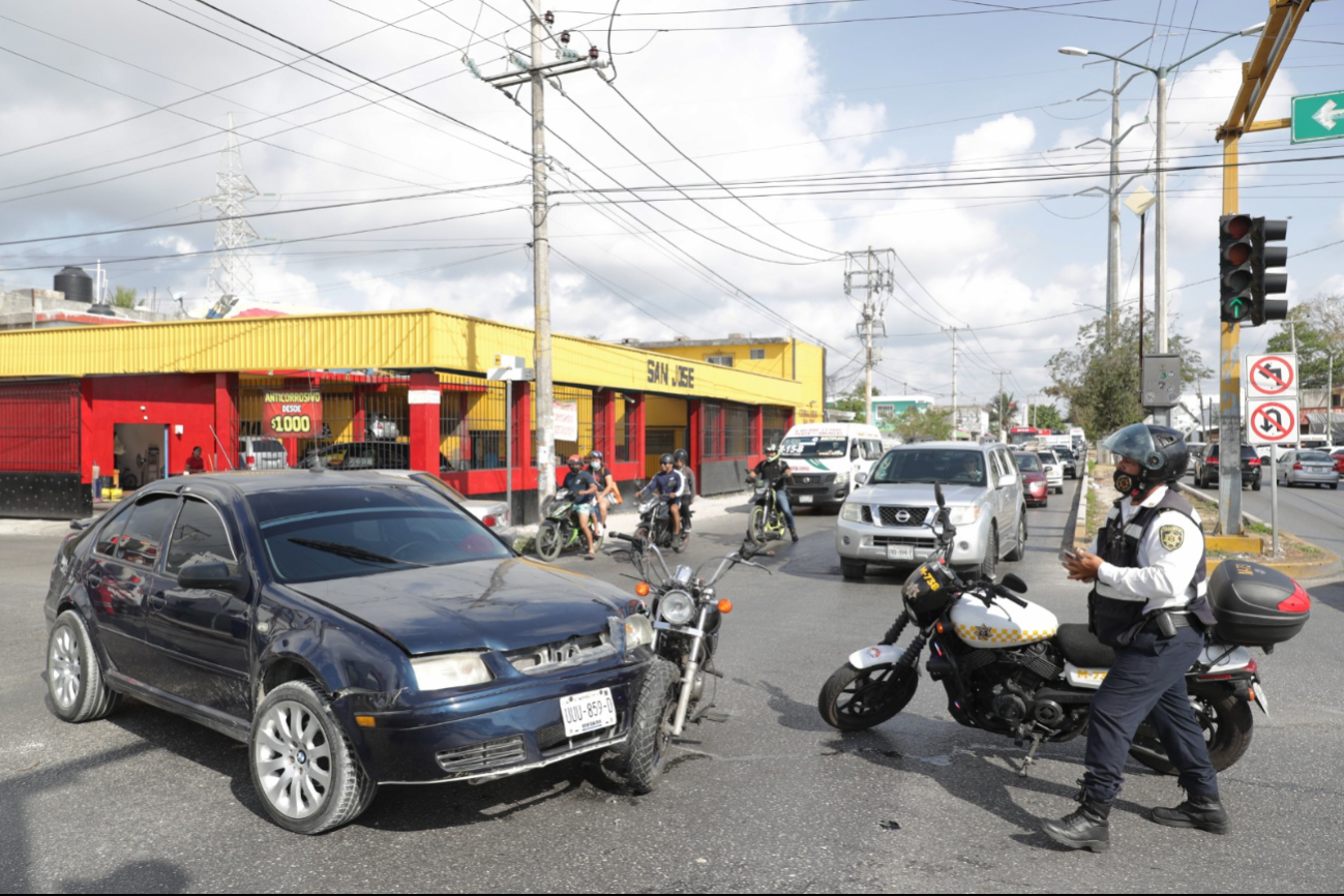 ¡Alarmante! Crecen los accidentes viales en Cancún