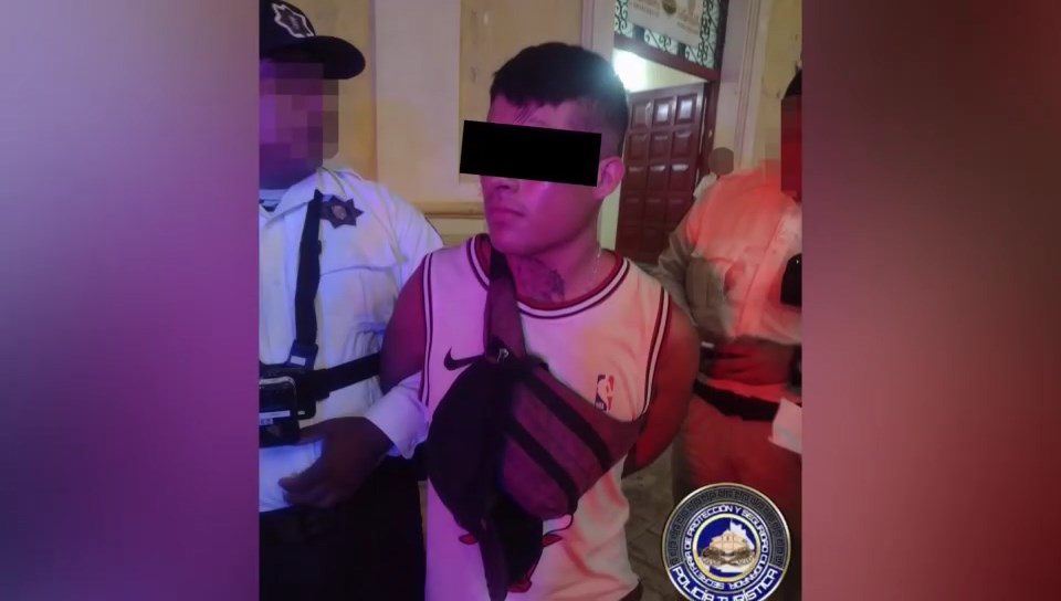 Detienen a delincuente en Campeche tras asalto violento en el Centro Histórico  