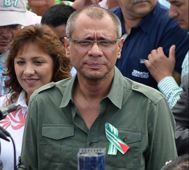 Jorge Glas, exvicepresidente de Ecuador Jorge Glas, exvicepresidente de Ecuador
