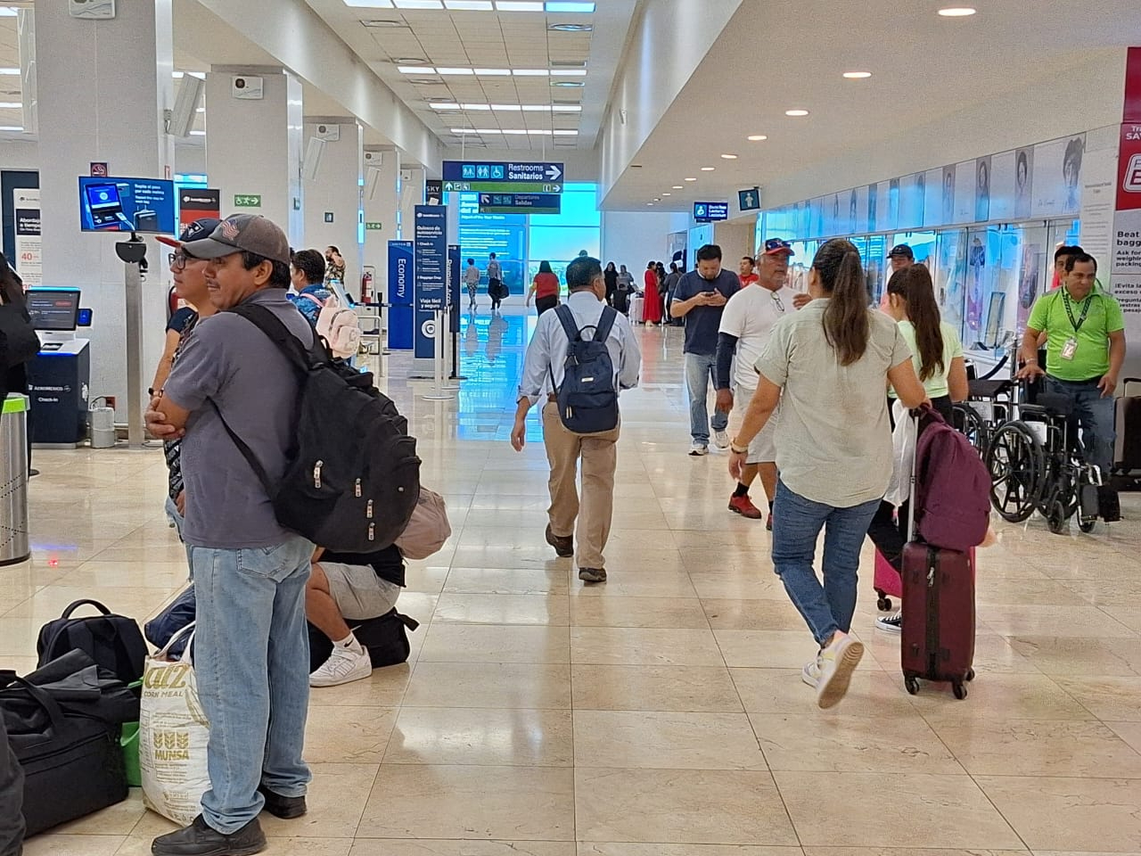 También se registraron otros vuelos ligeramente adelantados También se registraron otros vuelos ligeramente adelantados