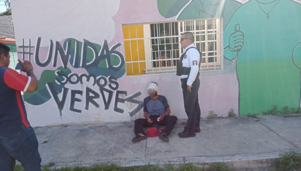 Golpean a hombre con un tubo para asaltarlo en Ciudad del Carmen