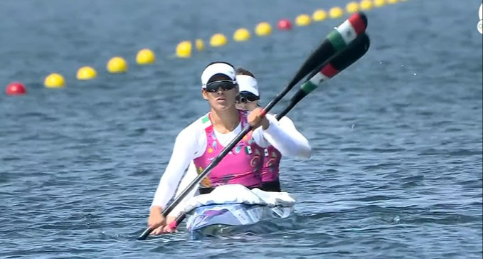 Karina Alanís y Beatriz Briones aseguran lugar en Cuartos de final de K2 500m en París 2024  