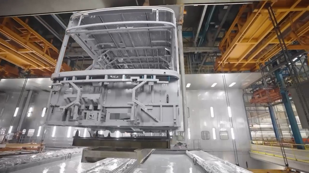 Así se fabrican los nuevos autobuses modernos para el transporte público en Campeche 