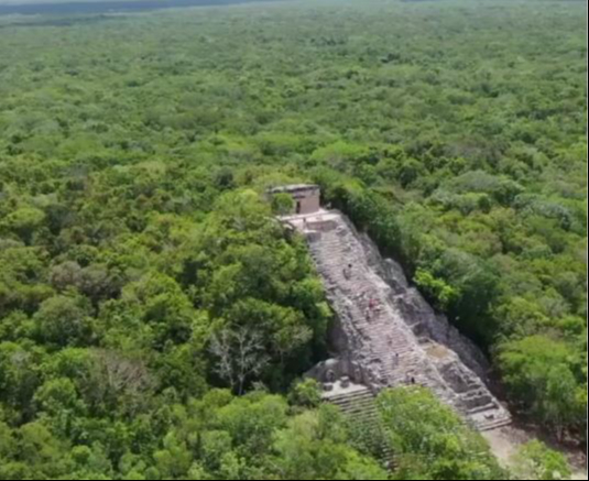 Piramide Honoch mul, Cobá Piramide Honoch mul, Cobá