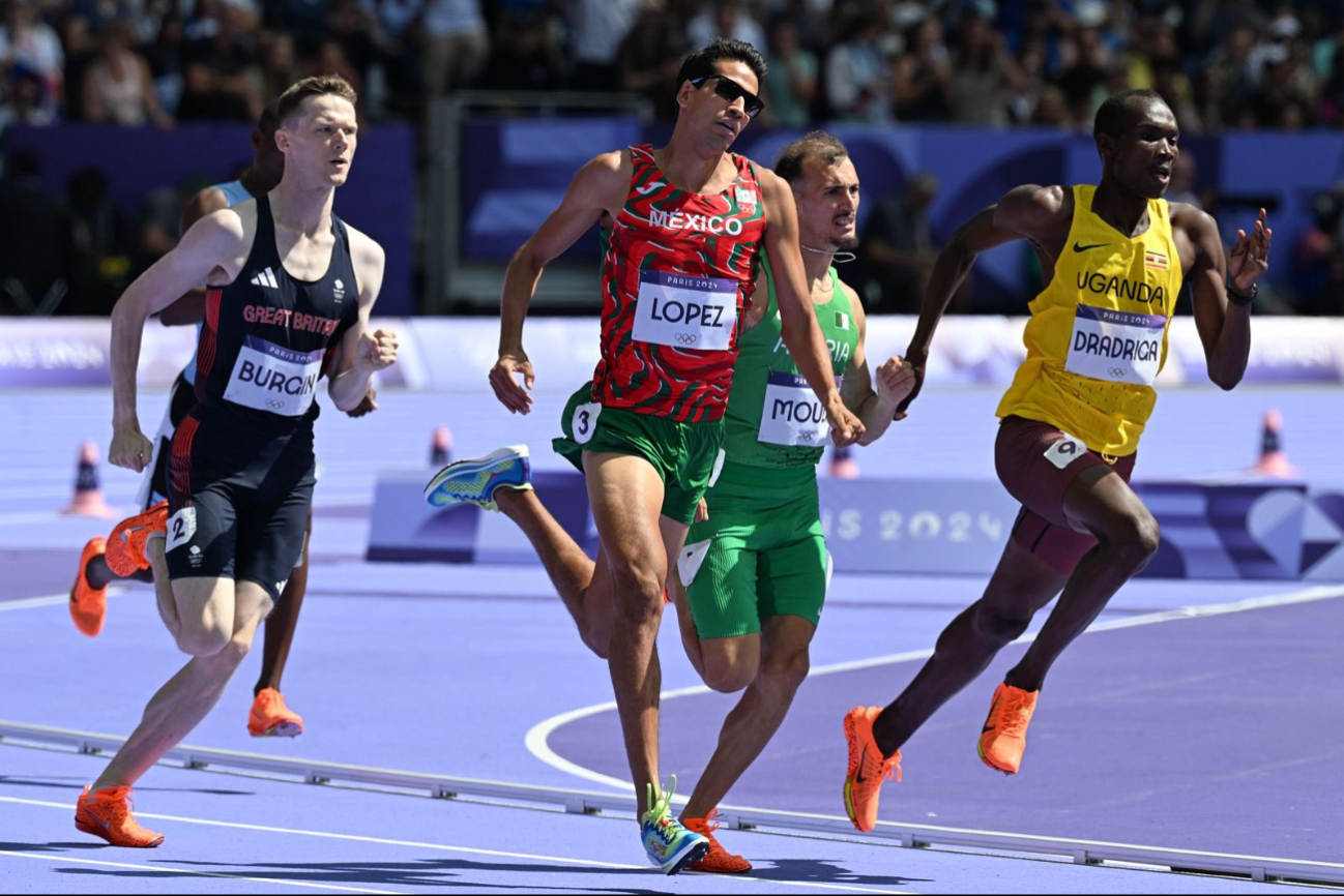 Tonatiu López mantiene viva la esperanza en 800 m de París 2024 ¡Al repechaje! 