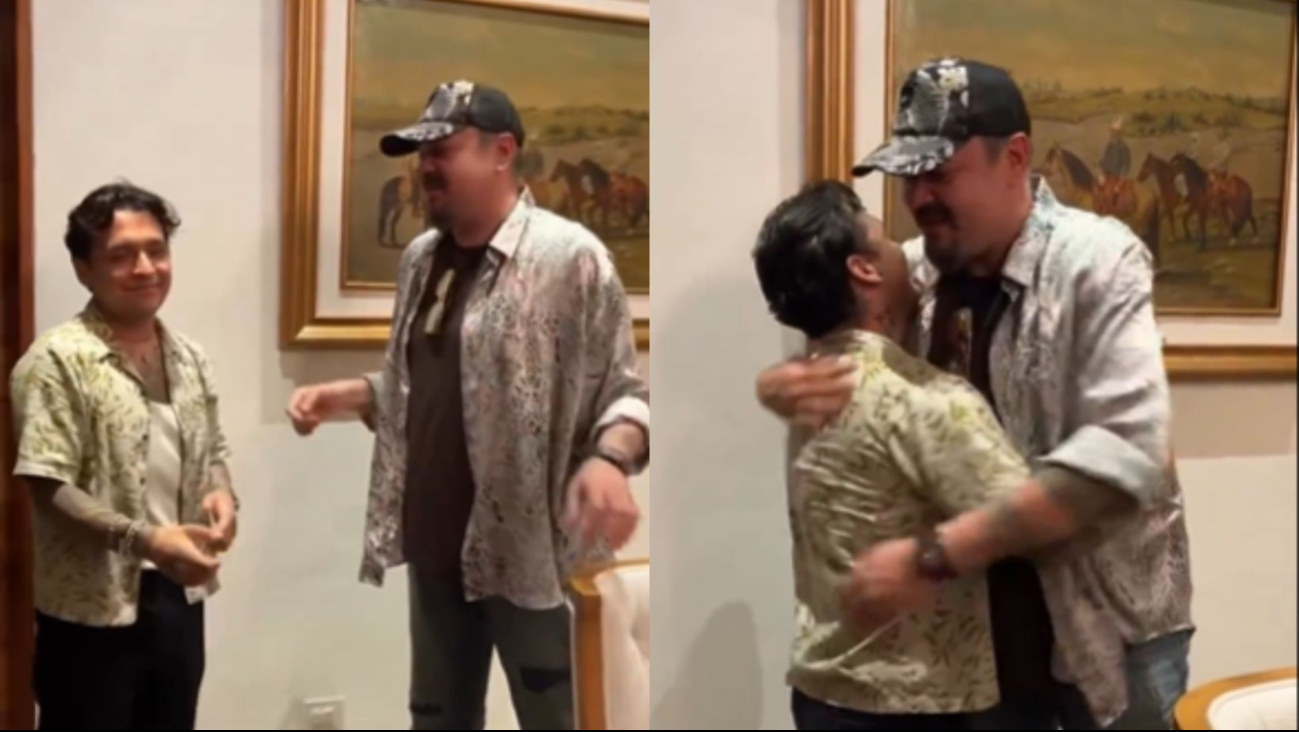 Pepe Aguilar celebra su cumpleaños en compañía de Christian Nodal y Ángela