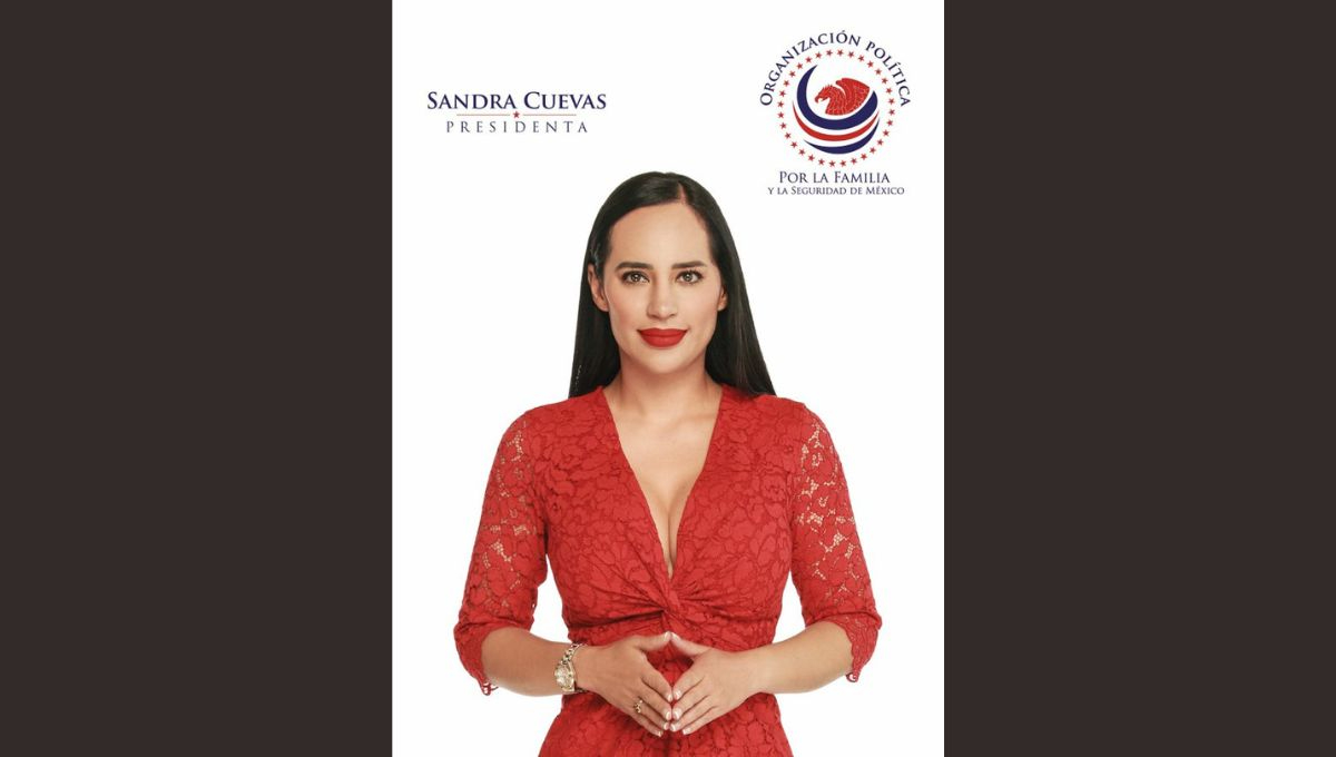 Sandra Cuevas anuncia nuevo partido político para buscar la Presidencia en 2030