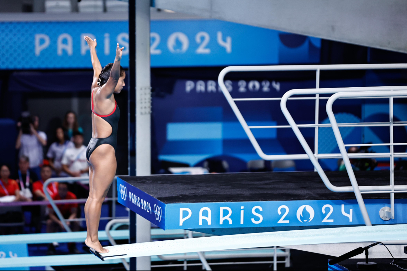 Ale en acción en París 2024