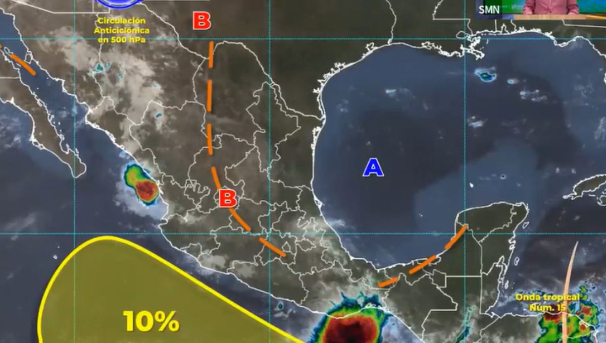 Avance de Onda Tropical 15 provocaría temporal de lluvias muy fuertes en Quintana Roo