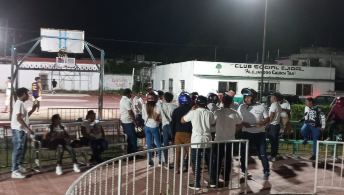 Así se desarrolló la rodada en Lázaro Cárdenas