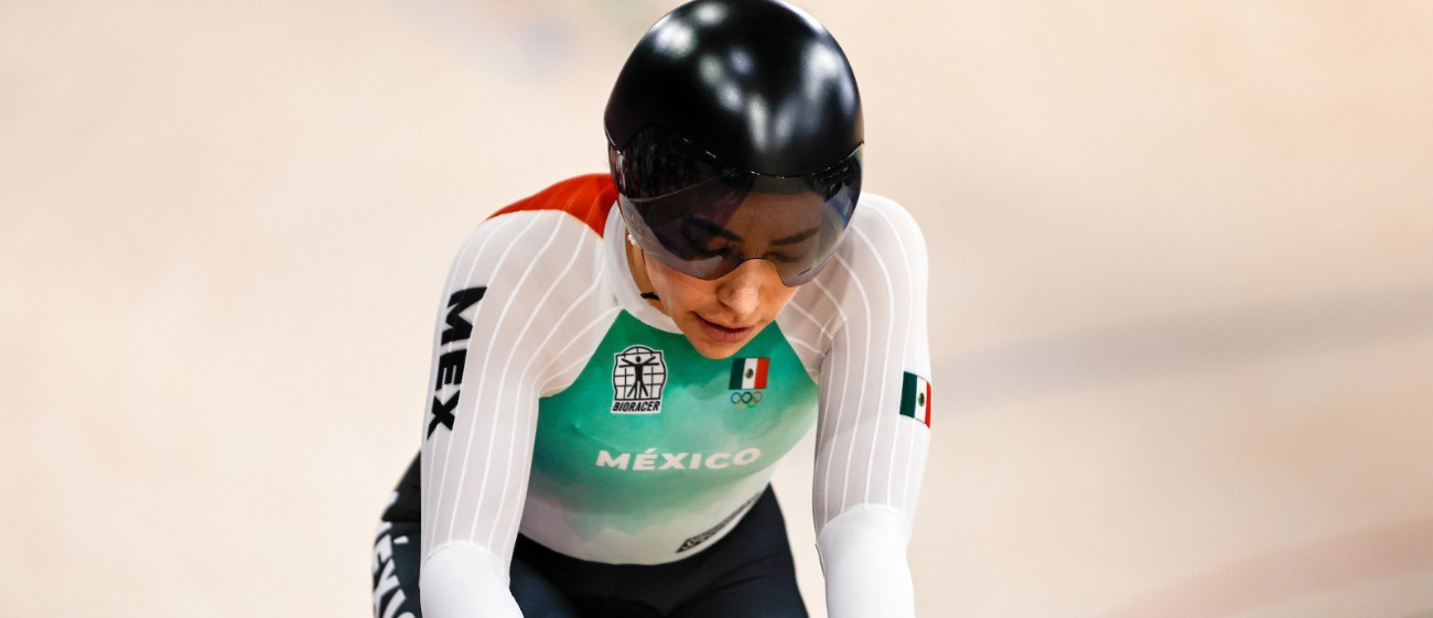 Daniela Gaxiola clasifica a Semifinales en ciclismo de pista en París 2024 