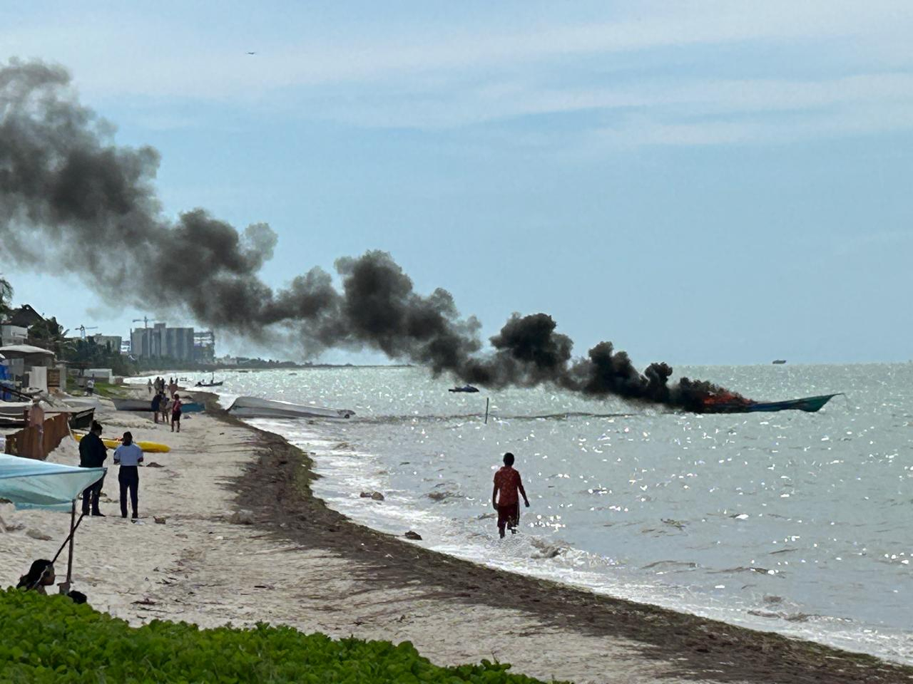 Estalla violencia entre pescadores locales y foráneos en Telchac Puerto