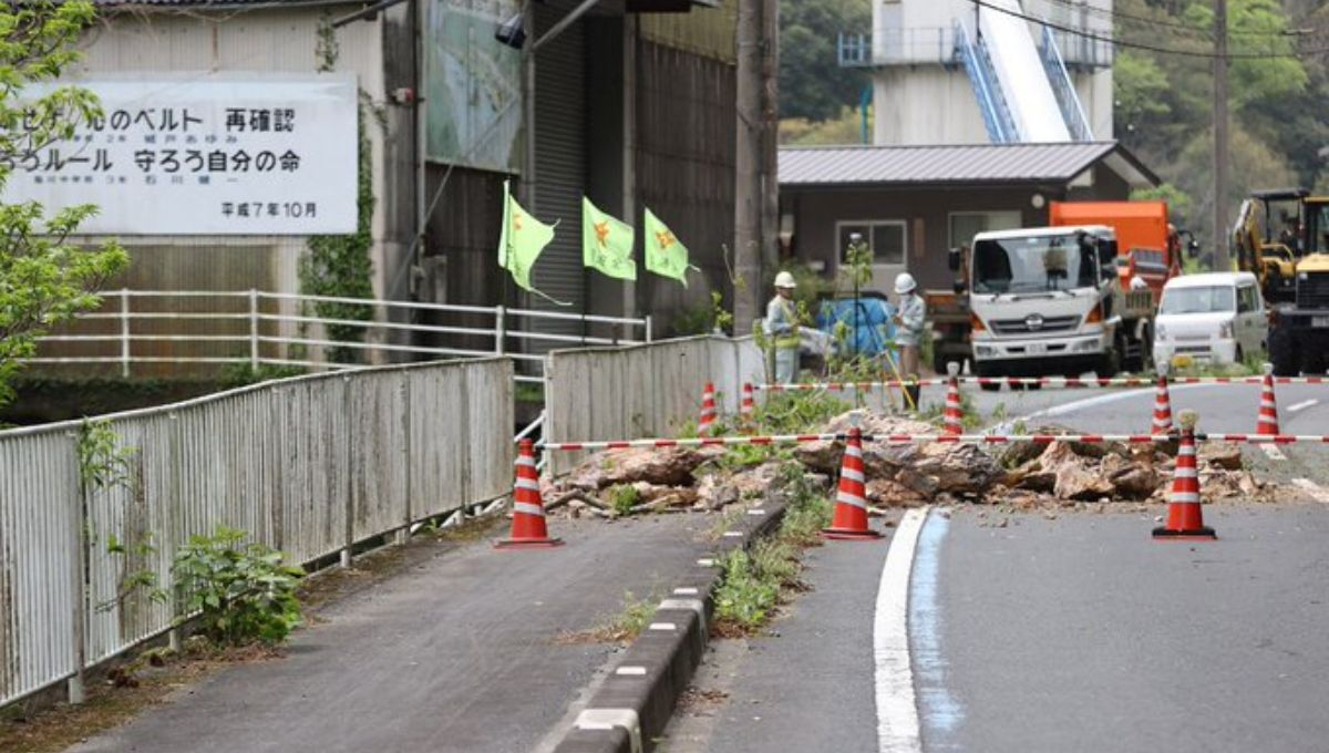 Este jueves se registró sismo de magnitud 7. en Japón lo que provocó que se activaran las alertas de tsunami