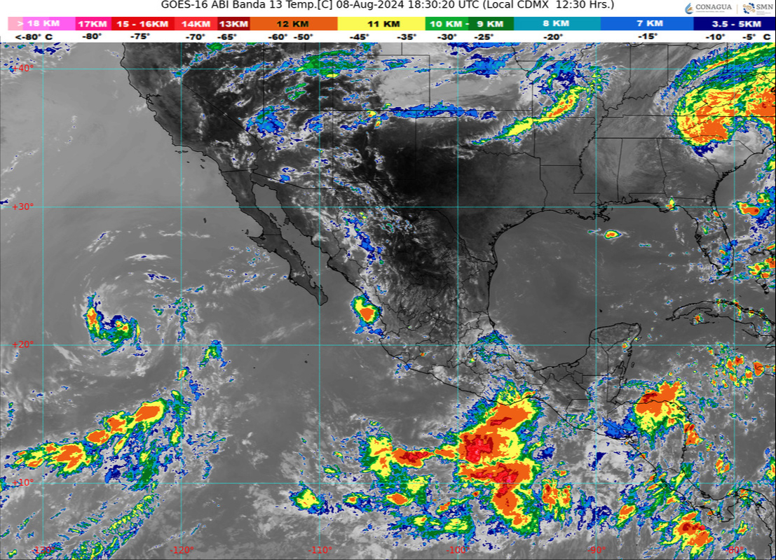 La Onda Tropical núm. 15 llegará a Campeche el viernes, trayendo lluvias muy fuertes e intensas. La Onda Tropical núm. 15 llegará a Campeche el viernes, trayendo lluvias muy fuertes e intensas.