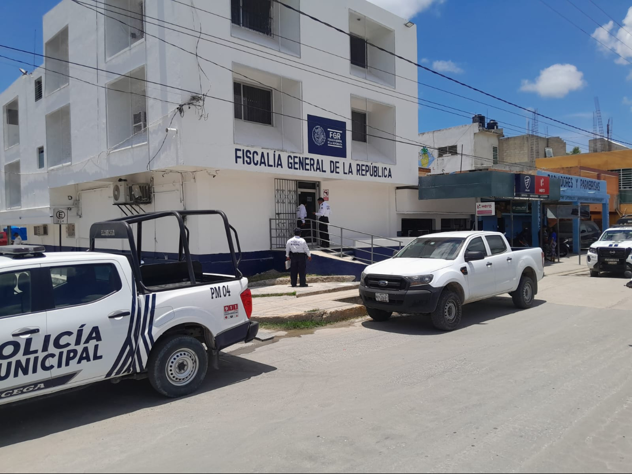 Subsede de la FGR en Escárcega