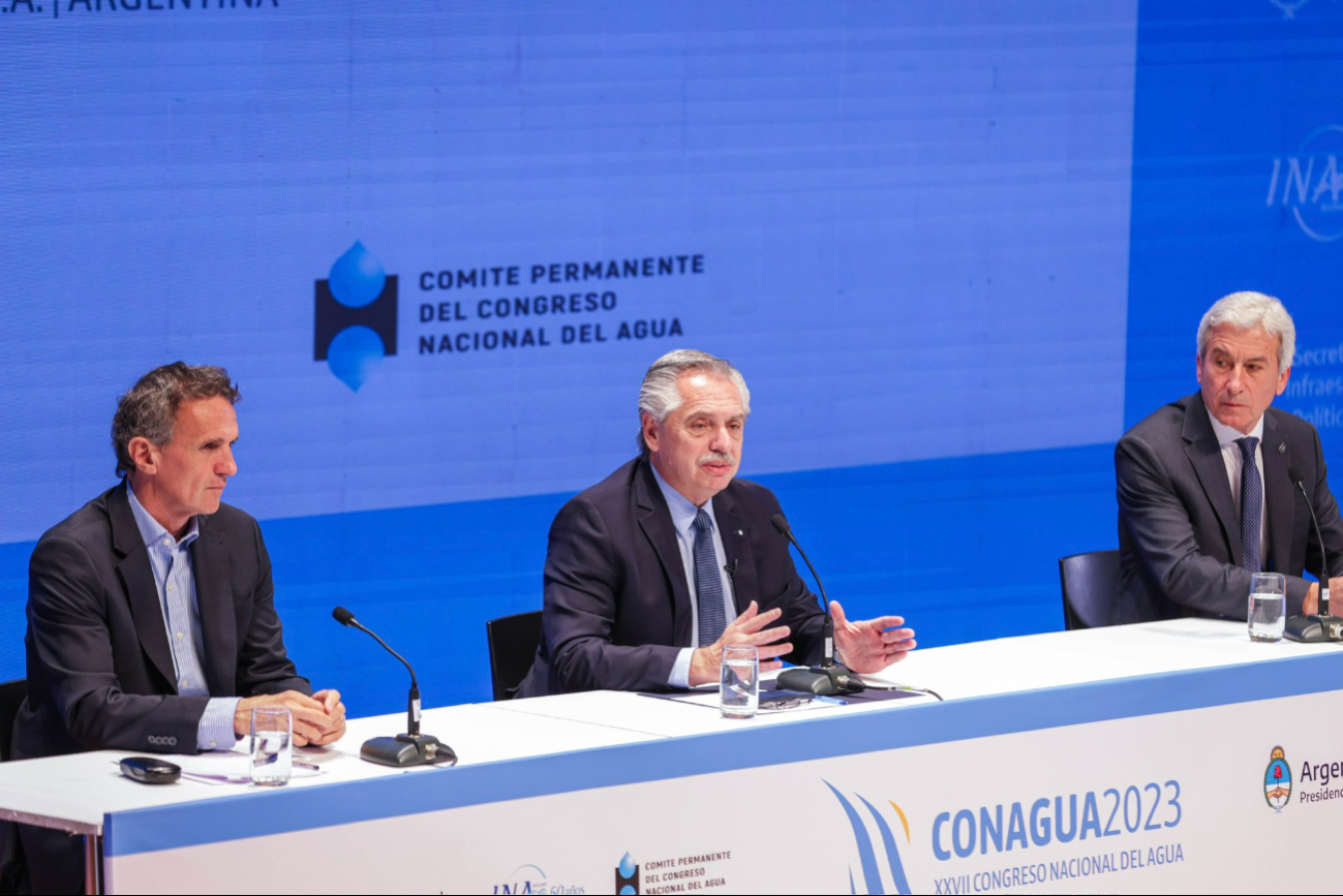 Alberto Fernández durante su gestión como presidente de Argentina Alberto Fernández durante su gestión como presidente de Argentina