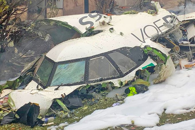 Tragedia aérea en Brasil: Ayuntamiento de Valinhos confirma que no hay sobrevivientes