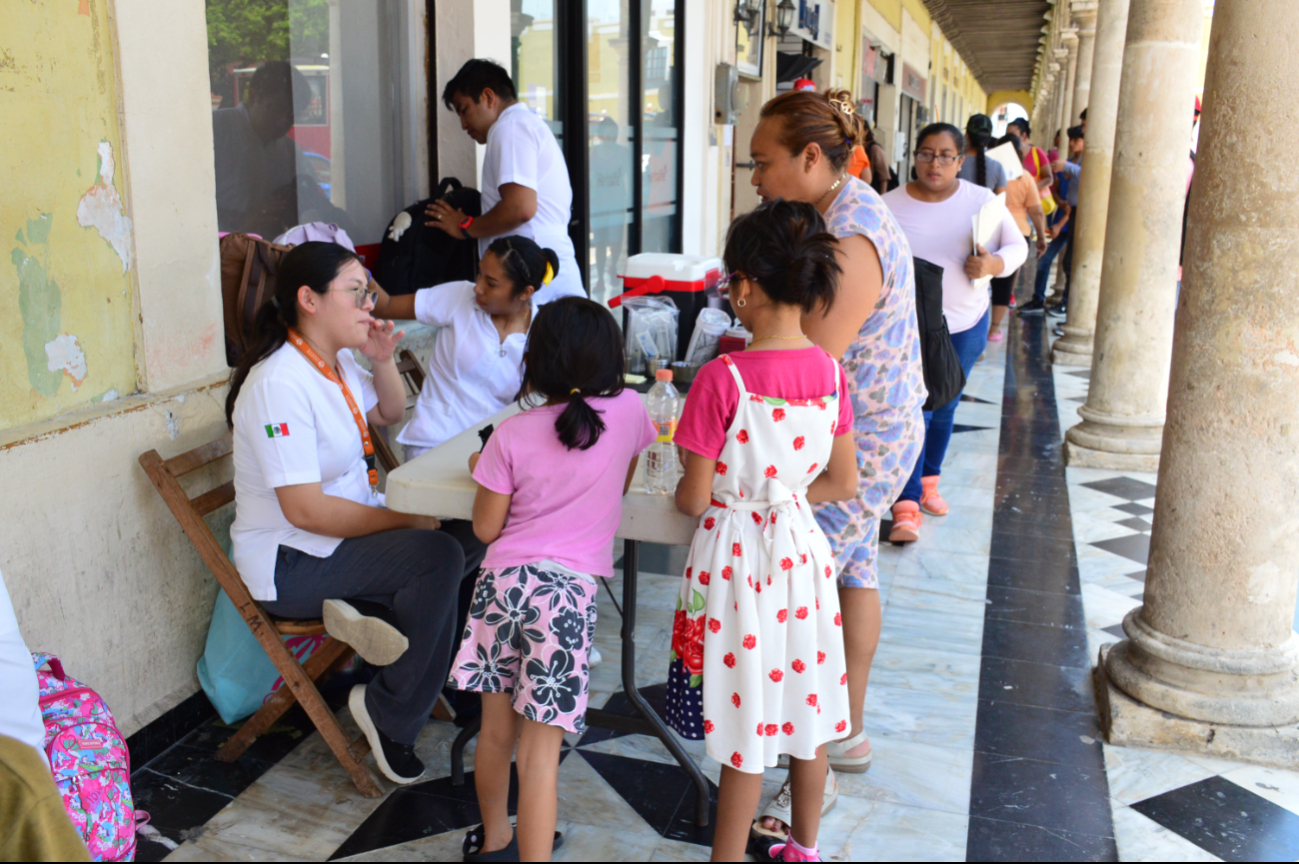 Se llevarán acciones de vacunación universal a toda la entidad.