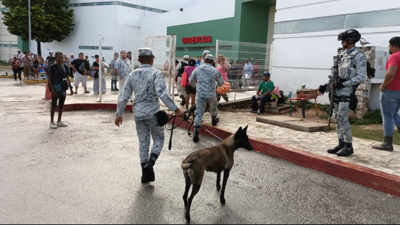 Autoridades no encontraron artefactos explosivos en el hospital de Cancún Autoridades no encontraron artefactos explosivos en el hospital de Cancún