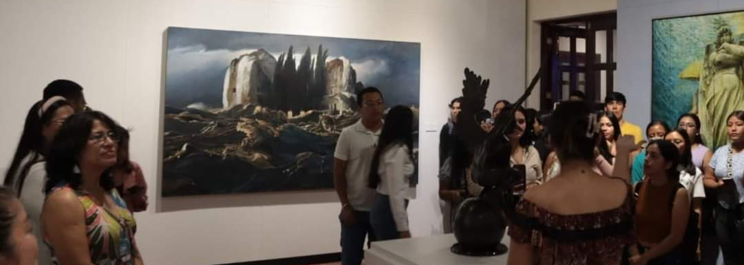  Ciudad del Carmen: Exhiben obra pictórica en El Guanal   