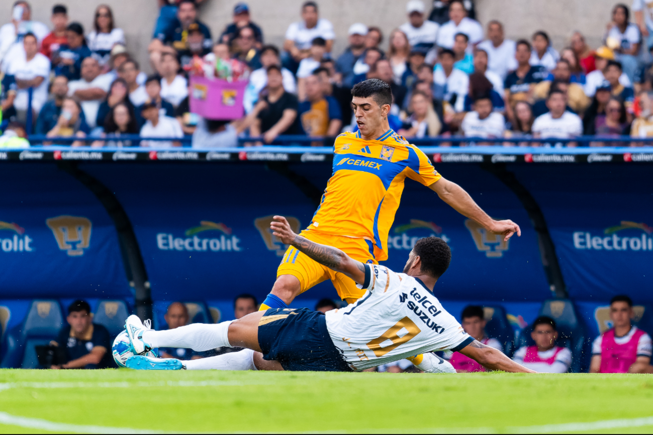 Pumas cae en casa ante Tigres y profundiza su mal momento