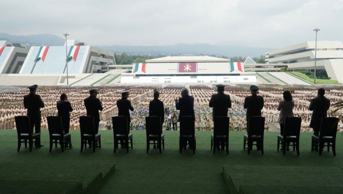 Evento encabezado por el Presidente de la República en el Colegio Militar Evento encabezado por el Presidente de la República en el Colegio Militar