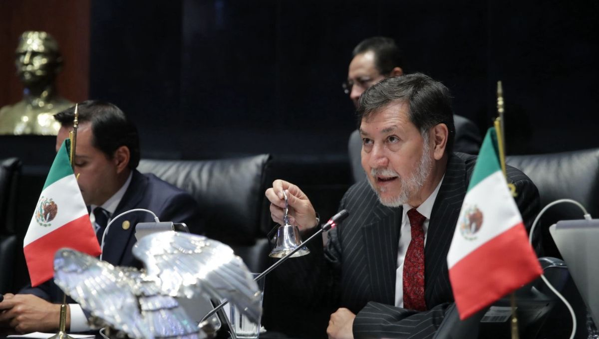 Gerardo Fernández Noroña, presidente del Senado Gerardo Fernández Noroña, presidente del Senado