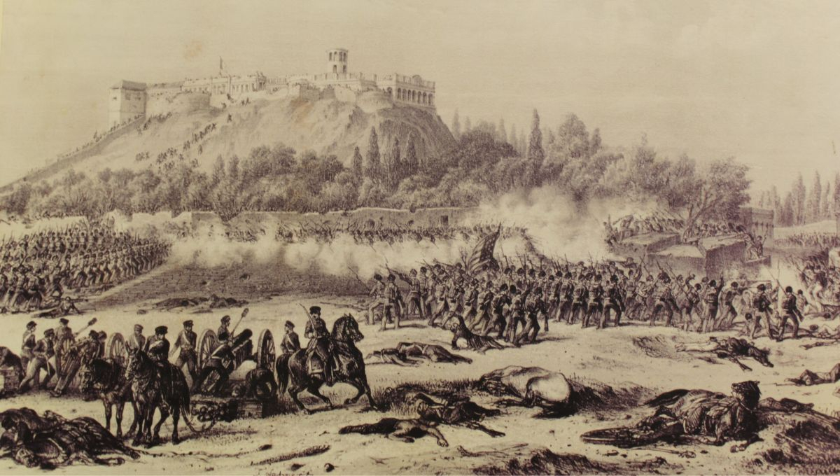 La Batalla de Chapultepec se libró el 13 de septiembre de 1847 La Batalla de Chapultepec se libró el 13 de septiembre de 1847