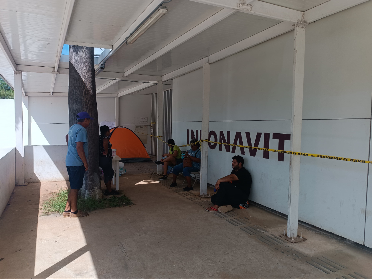 los habitantes de Carzabela. permanecieron en el Infonavit