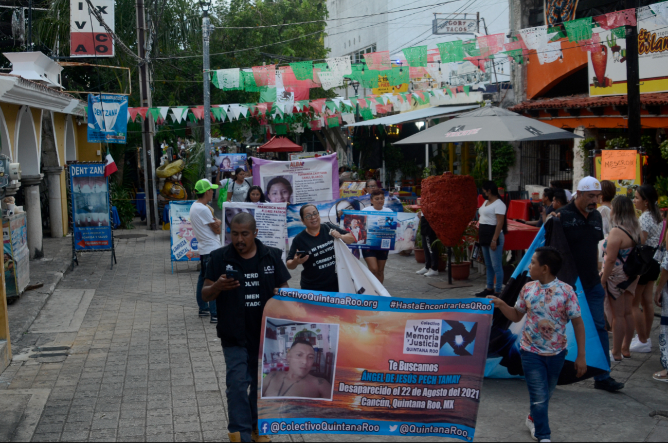 Quintana Roo en semáforo naranja por desapariciones de personas