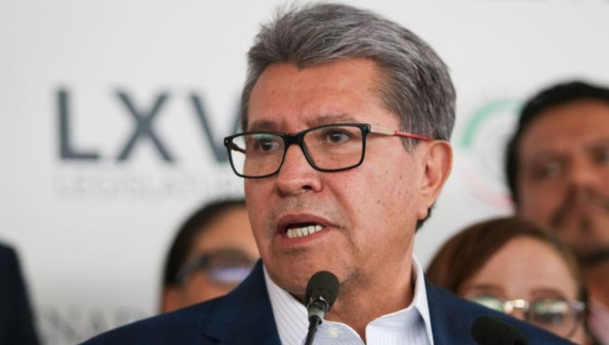 Ricardo Monreal, líder de la bancada de Morena en la Cámara de Diputados