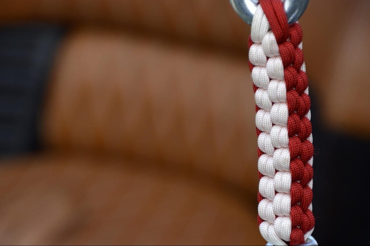 Así lucen las pulseras scoubidou Así lucen las pulseras scoubidou