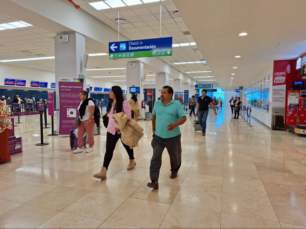Continúan las demoras en vuelos en el aeropuerto de Mérida Continúan las demoras en vuelos en el aeropuerto de Mérida
