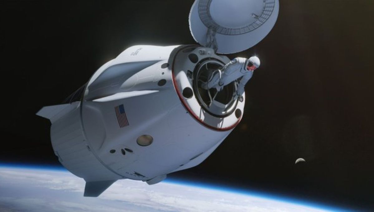 El comandante de la misión Polaris Dawn de SpaceX, realizó la primera salida espacial privada de la historia El comandante de la misión Polaris Dawn de SpaceX, realizó la primera salida espacial privada de la historia