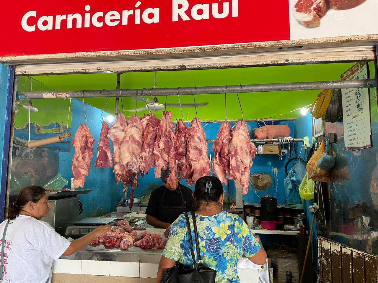 Los carniceros cheneros esperan un repunte en sus ventas de hasta un 80% durante las fiestas patrias Los carniceros cheneros esperan un repunte en sus ventas de hasta un 80% durante las fiestas patrias